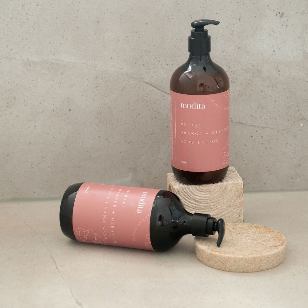 Body lotion and body wash